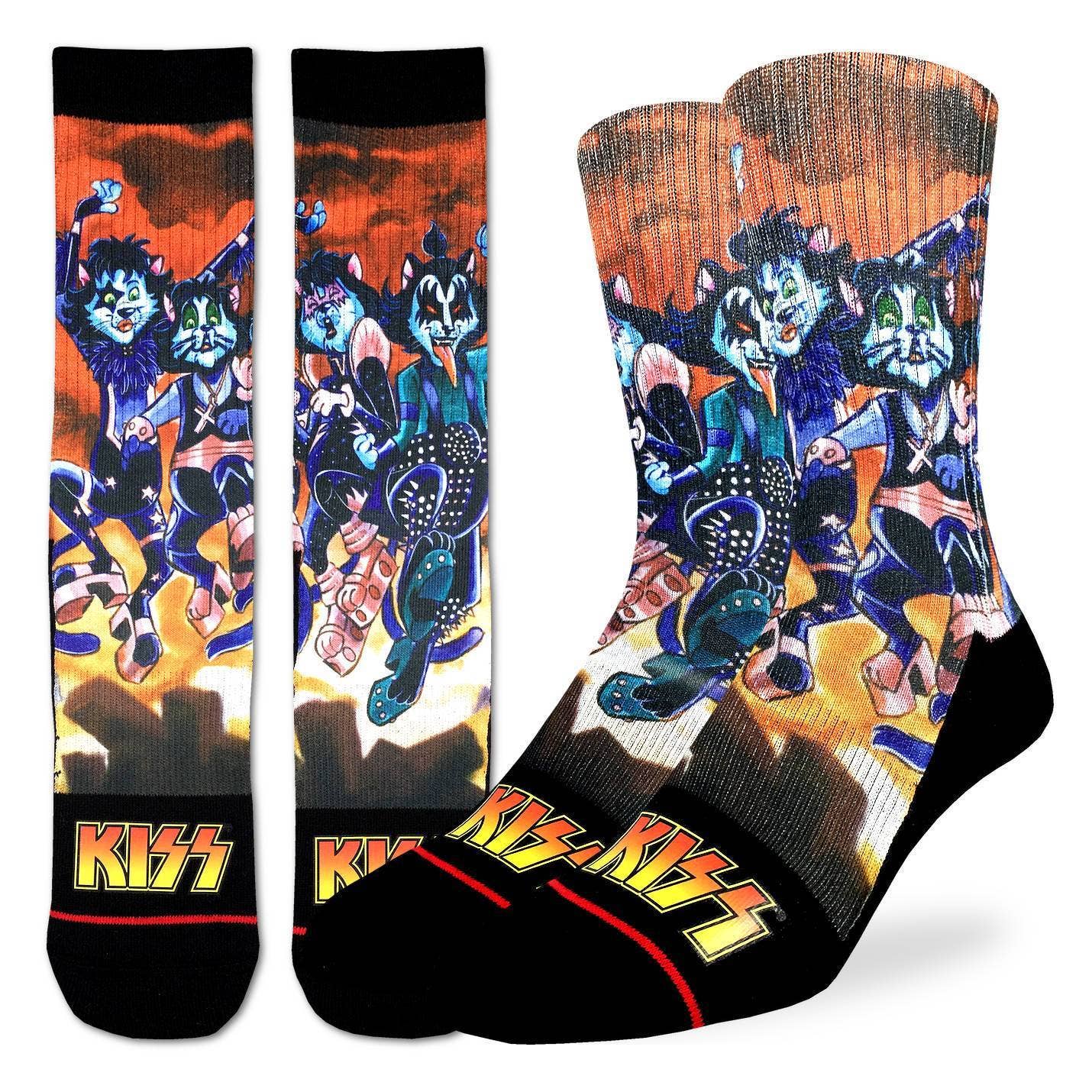 Good Luck Sock - Men's Kiss Cartoon Socks [CLEARANCE]