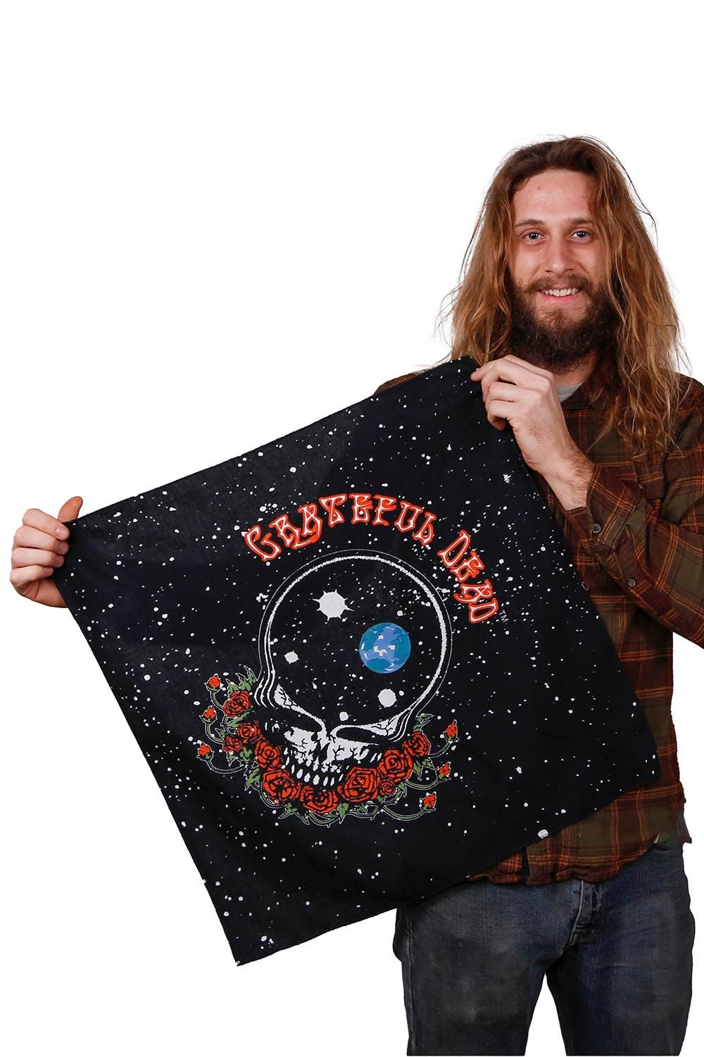 Sunshine Joy - Grateful Dead Space Your Face Syf Bandana 22x22