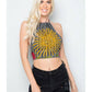 Kathmandu Imports - Halter Crop Top (KT-1289)