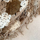 Funkyrel® Atzbranding Limited - Crosa - Floral Pattern Hollow Knit Sweater