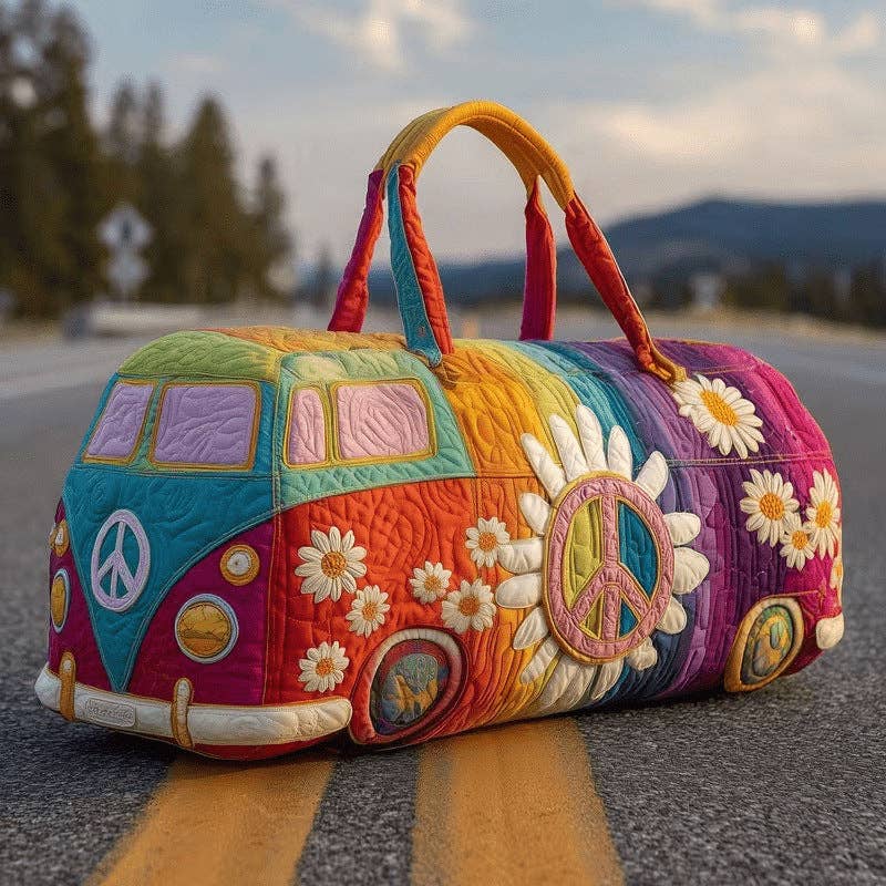 Ekartini - Short Handle Quilted Travel Bag Multipurpose Sports Gym Bag
