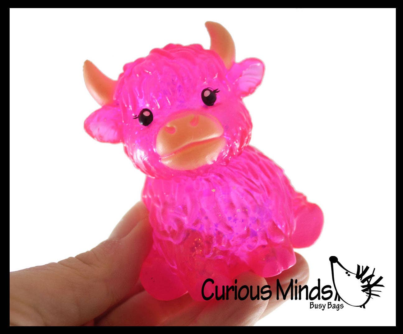 Highland Cow Shaped Ball - Fidget Stress Toy