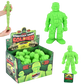 6" NEON GREEN STRETCHY SAND TOY SOLDIER 1 PC