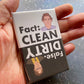 The Office Dirty/Clean Dishwasher Magnet  -Jim and Dwight