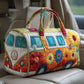 Ekartini - Short Handle Quilted Travel Bag Multipurpose Sports Gym Bag