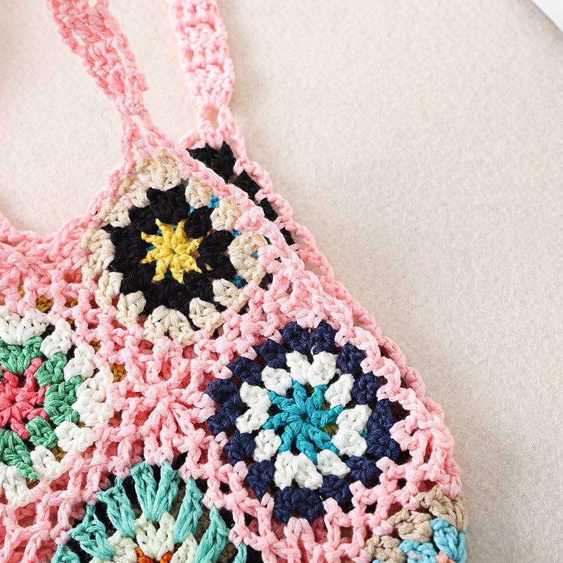 Funkyrel® Atzbranding Limited - Cosbai - Bohemian Crochet Woven Bag