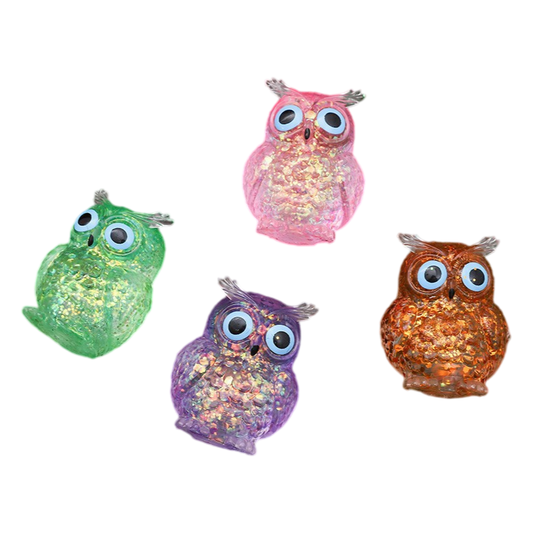 Sugar Squish Owls -1PC