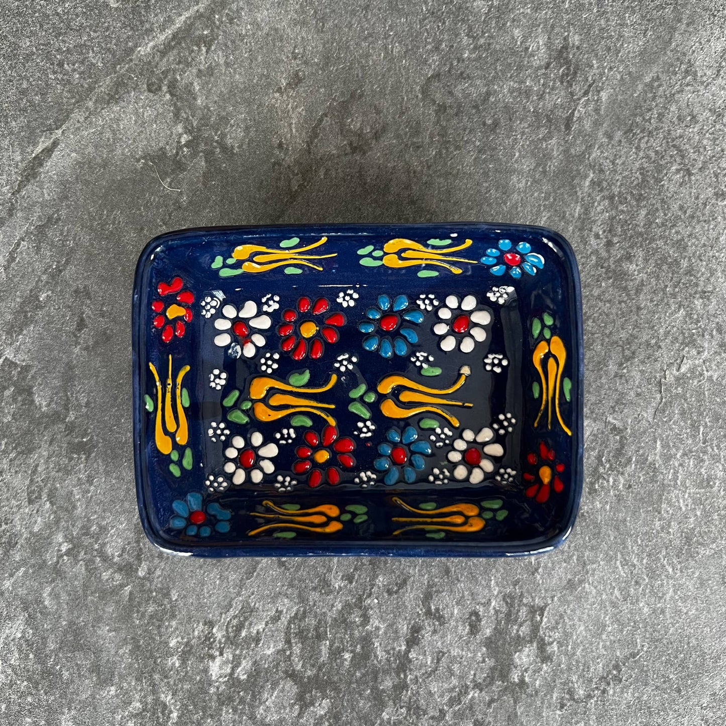 Umays Boho - Handpainted Ceramic Bowls, Colorful Bowl, Cute Trinket Dish