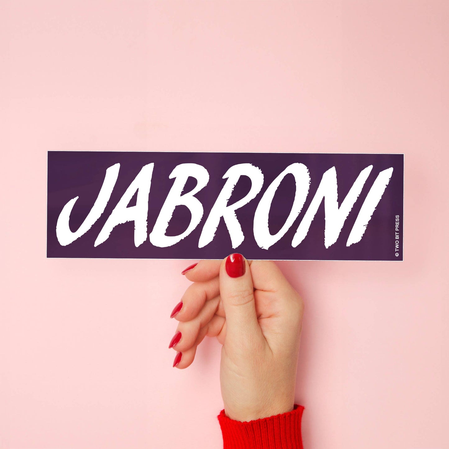 JABRONI Bumper Sticker