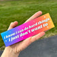 I Know I Can Do Hard Things Car Magnet