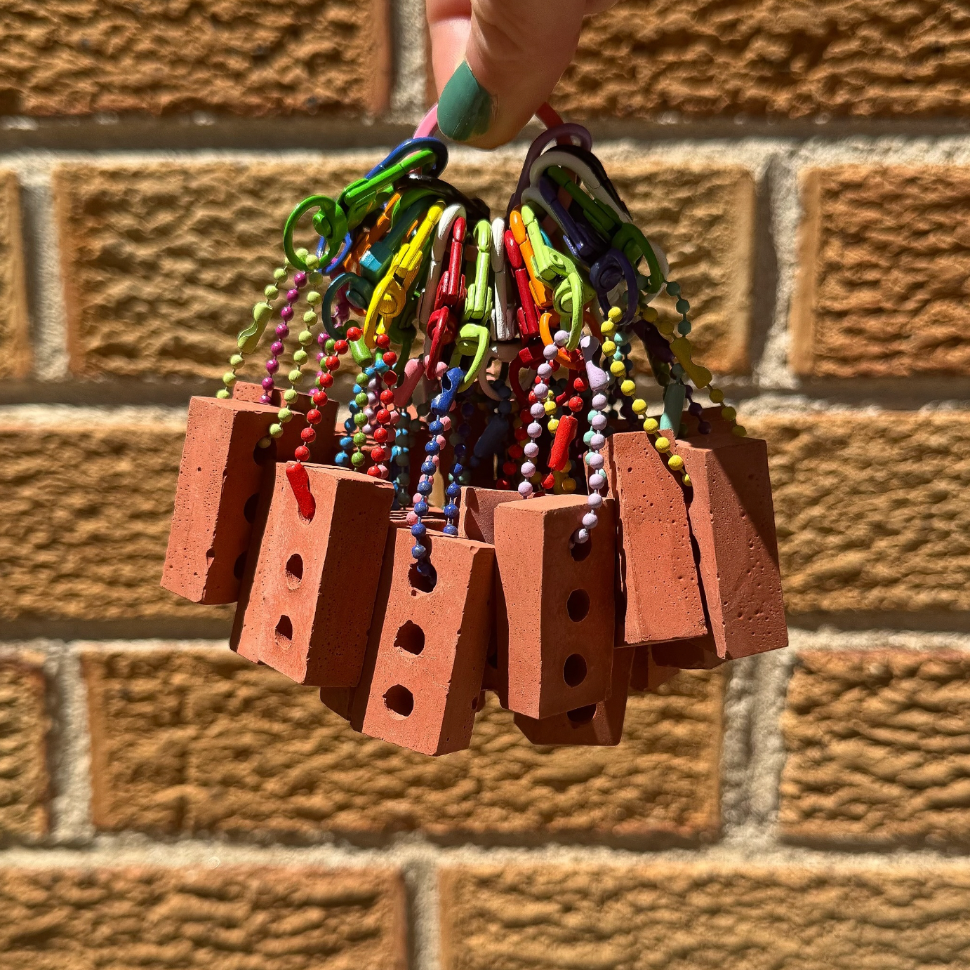 "Pride is a Protest" Keychain.  With Info Card 1PC