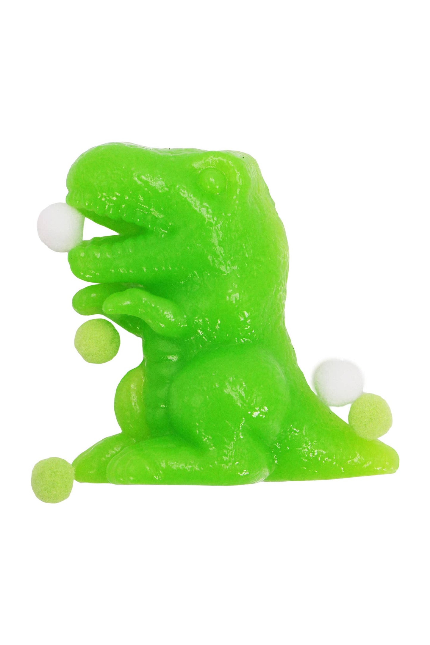 T-rex Dinosaur Sticky Mochi Pom Pom Squishy Bag 1PC