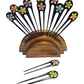 DK Hawaii - Plumeria Flower Wooden Hair Stick