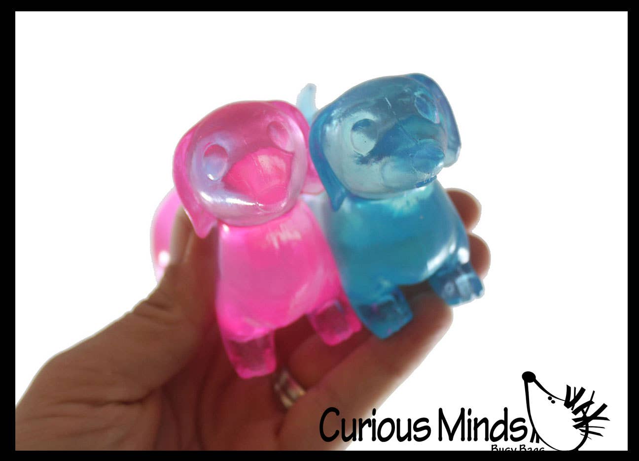 1 Sugar Dachshund Dog - Thick Glue/Gel Syrup Toy