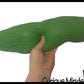 Curious Minds Toys - 1 Jumbo Doh Pickle Soft Slow Rise- Filled Squeeze Squish