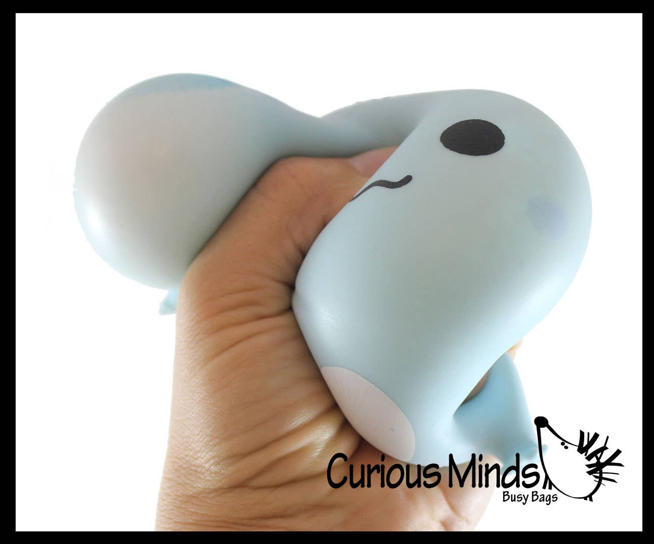 Axolotl - Soft Creamy Doh Filled Squeeze Stress Balls - 1PC