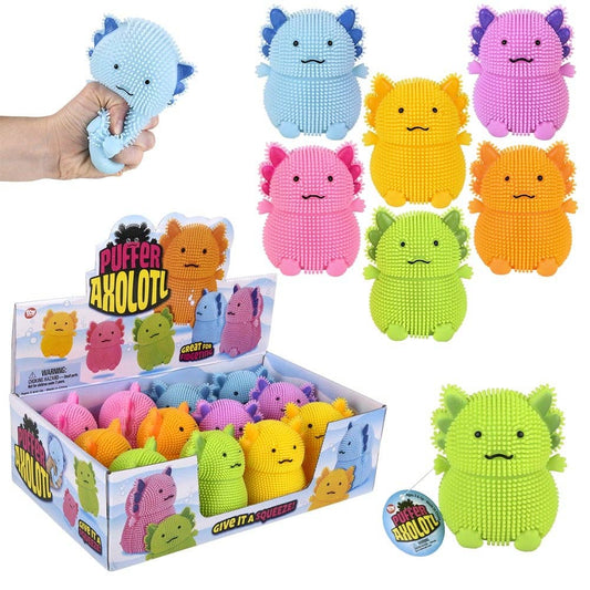 4" Axolotl Puffer Squishy Toy 1PC