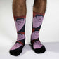 Good Luck Sock - Men's Andre the Giant Illustration Socks [CLEARANCE]