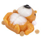 Buff Chipmunk Pom Pom Sticky Mochi Squishy Bag - 1PC