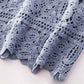 Funkyrel® Atzbranding Limited - Solid Color Crochet Lace Hollow Camisole Top