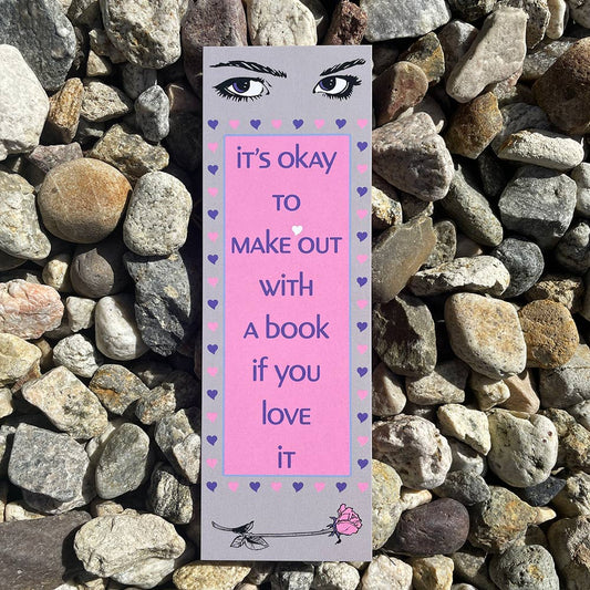 Make Out with a Book Bookmark