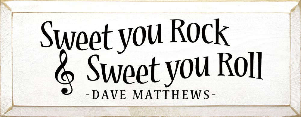 SAWDUST CITY - Sweet You Rock Sweet You Roll - Dave Matthews