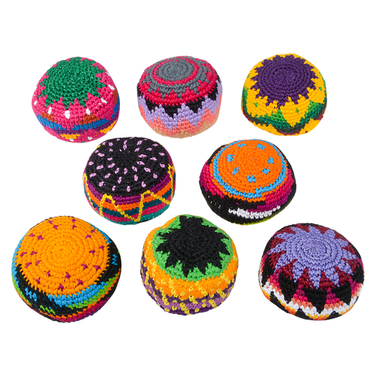 2" GUATEMALAN KICK BAG Hacky Sack 1PC