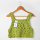 Funkyrel® Atzbranding Limited - Crosa - Vintage Crochet Camisole Tank Top