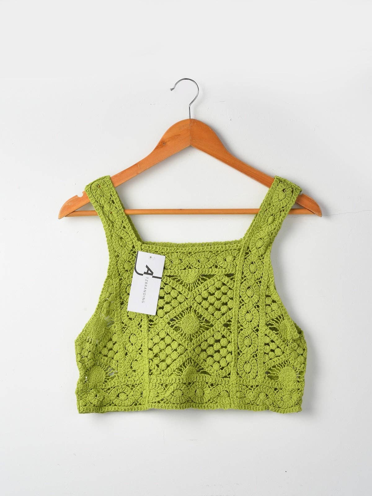 Funkyrel® Atzbranding Limited - Crosa - Vintage Crochet Camisole Tank Top