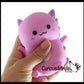 Axolotl - Soft Creamy Doh Filled Squeeze Stress Balls - 1PC