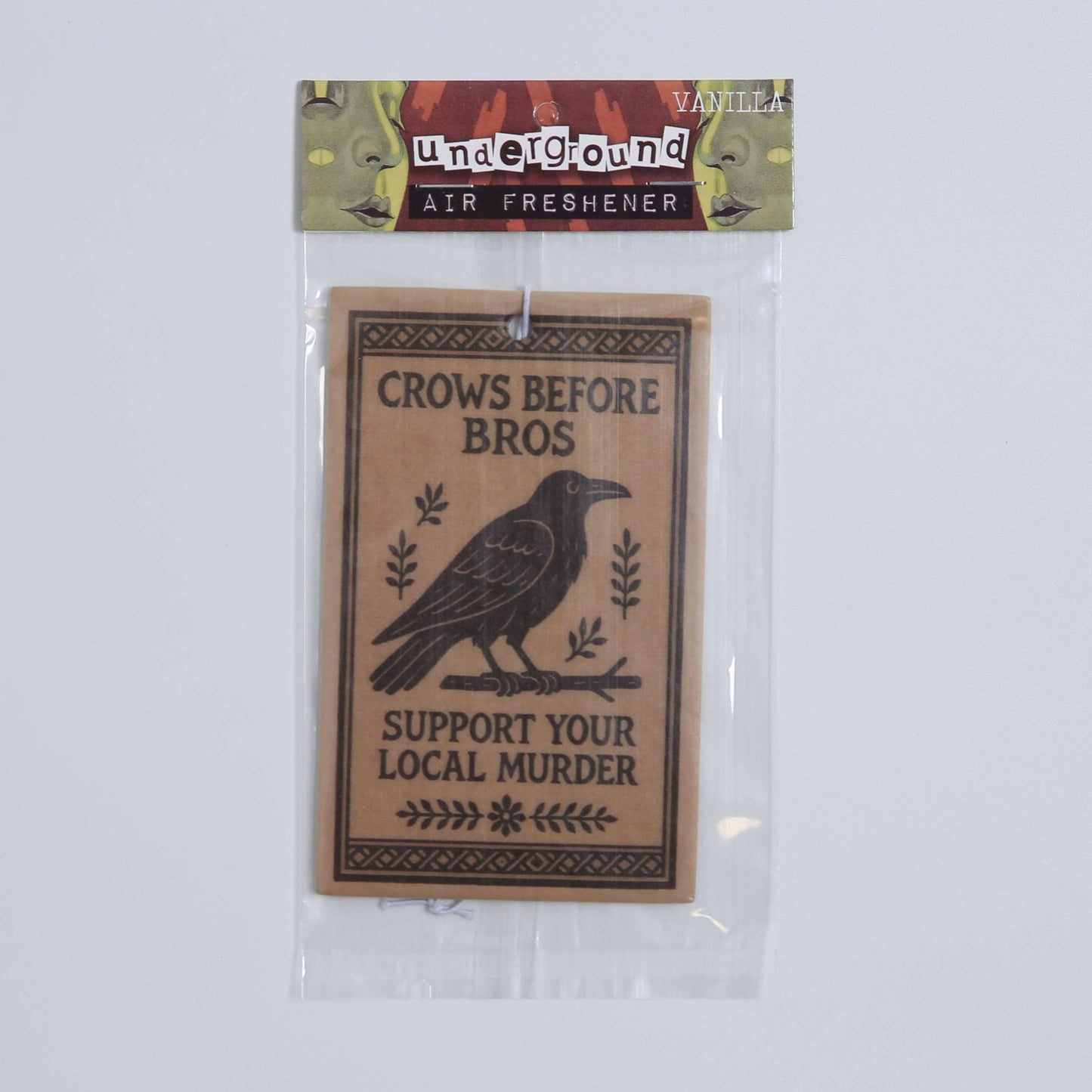 Crows Before Bros Air Freshener