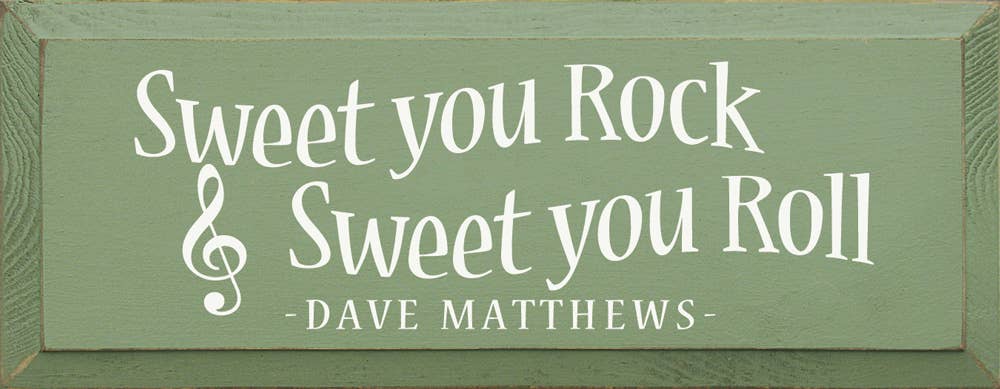 SAWDUST CITY - Sweet You Rock Sweet You Roll - Dave Matthews