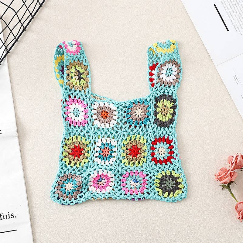 Funkyrel® Atzbranding Limited - Cosbai - Bohemian Vintage Crochet Bag