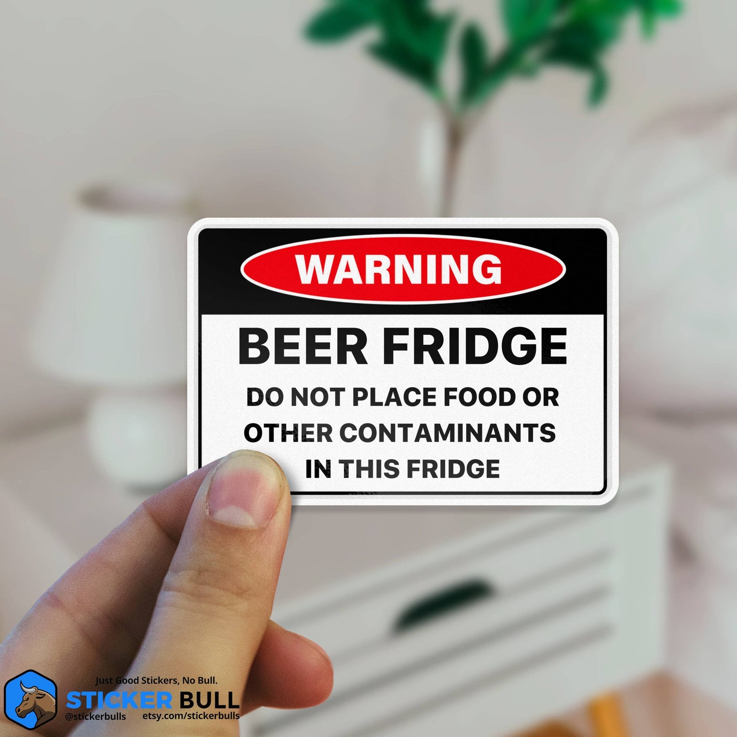 Beer Fridge Sticker
