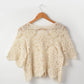 Funkyrel® Atzbranding Limited - Crosa - Crochet Hollow-Out Pullover Top