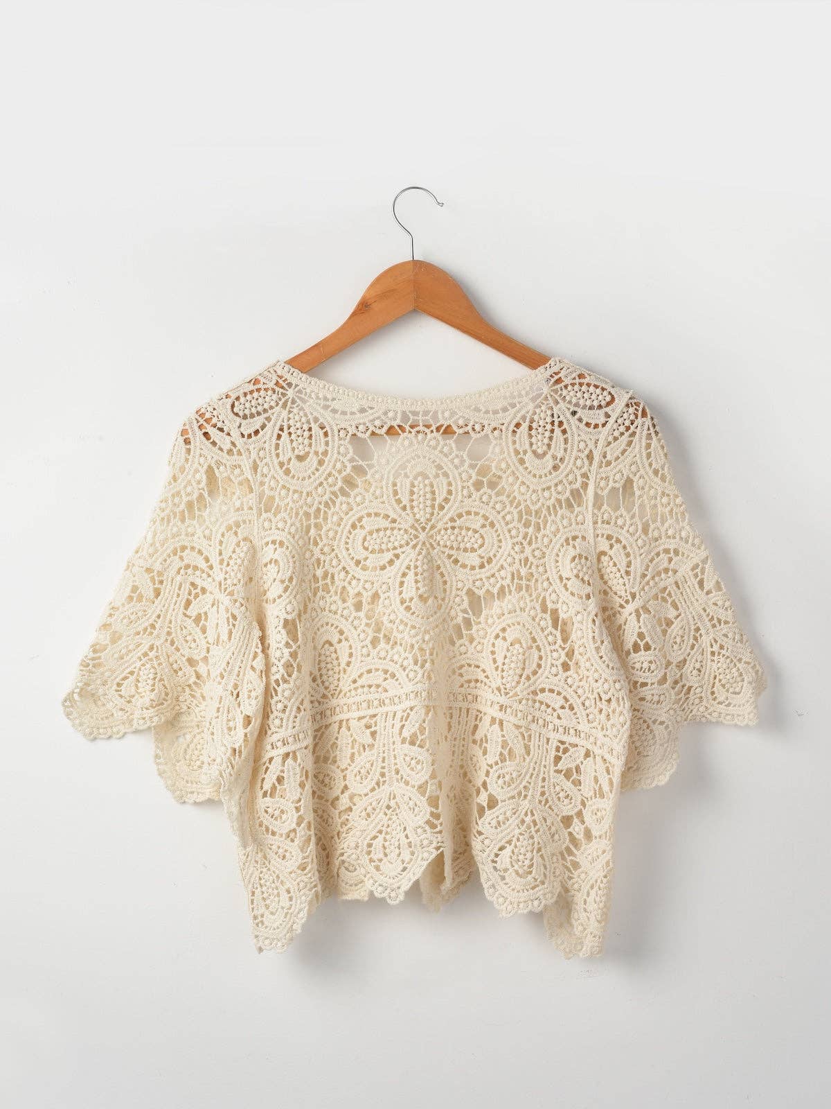 Funkyrel® Atzbranding Limited - Crosa - Crochet Hollow-Out Pullover Top