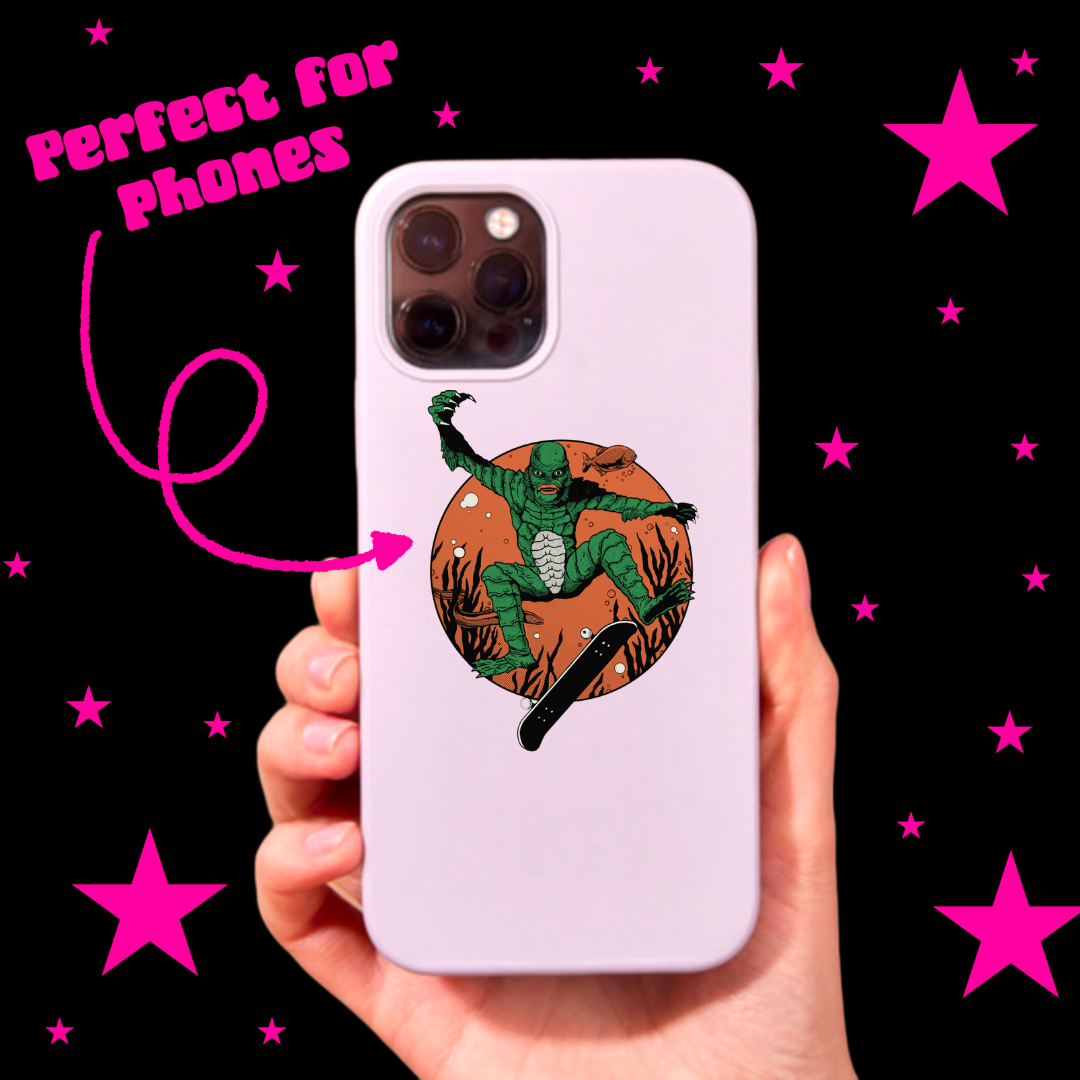 Kickflippin' Creature Sticker