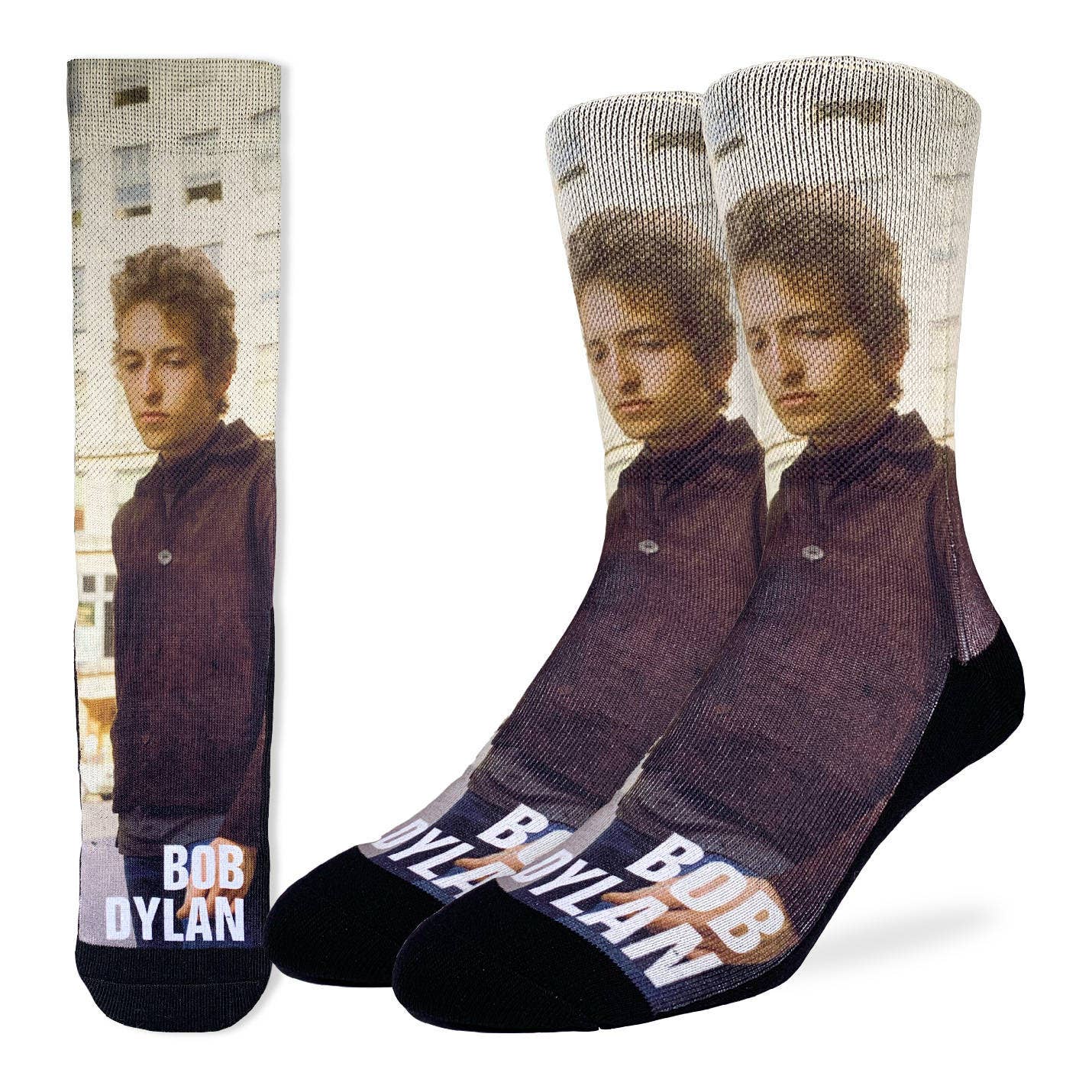 Good Luck Sock - Men's Bob Dylan, On The Streets Socks [CLEARANCE]
