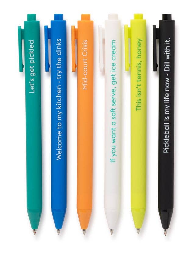 LET'S GET PICKLED - QUOTABLE GEL PEN SET
