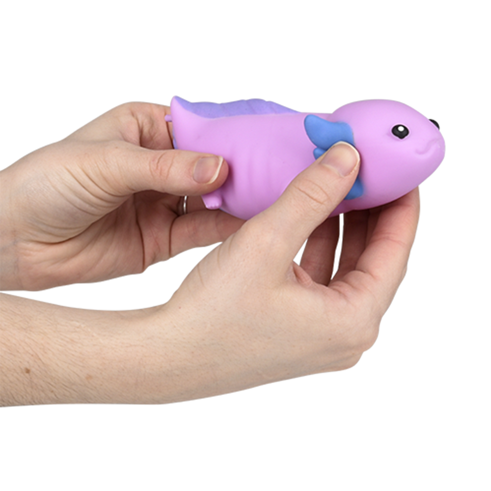 5" STRETCHY SAND AXOLOTL  1PC