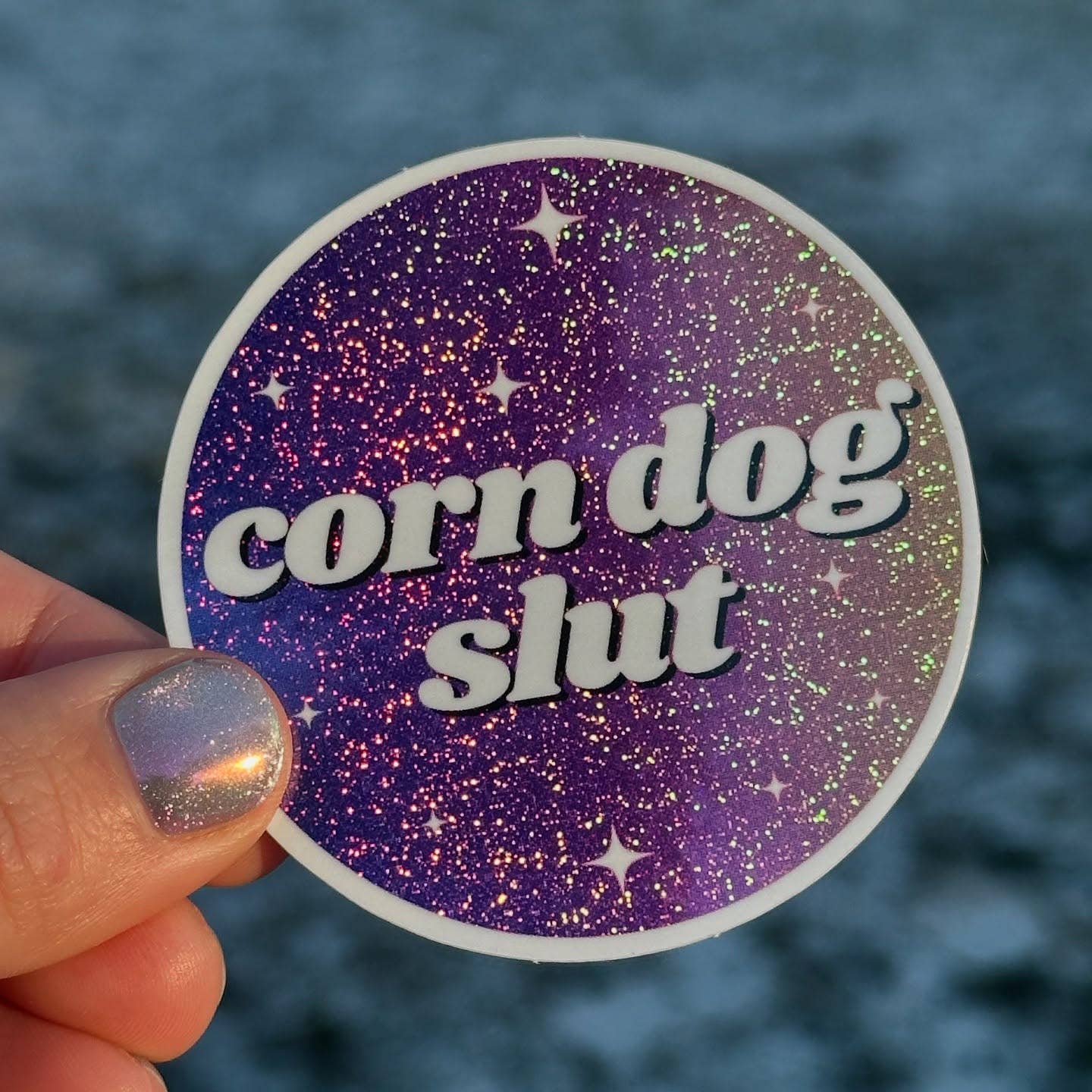 Corn Dog Slut Sticker