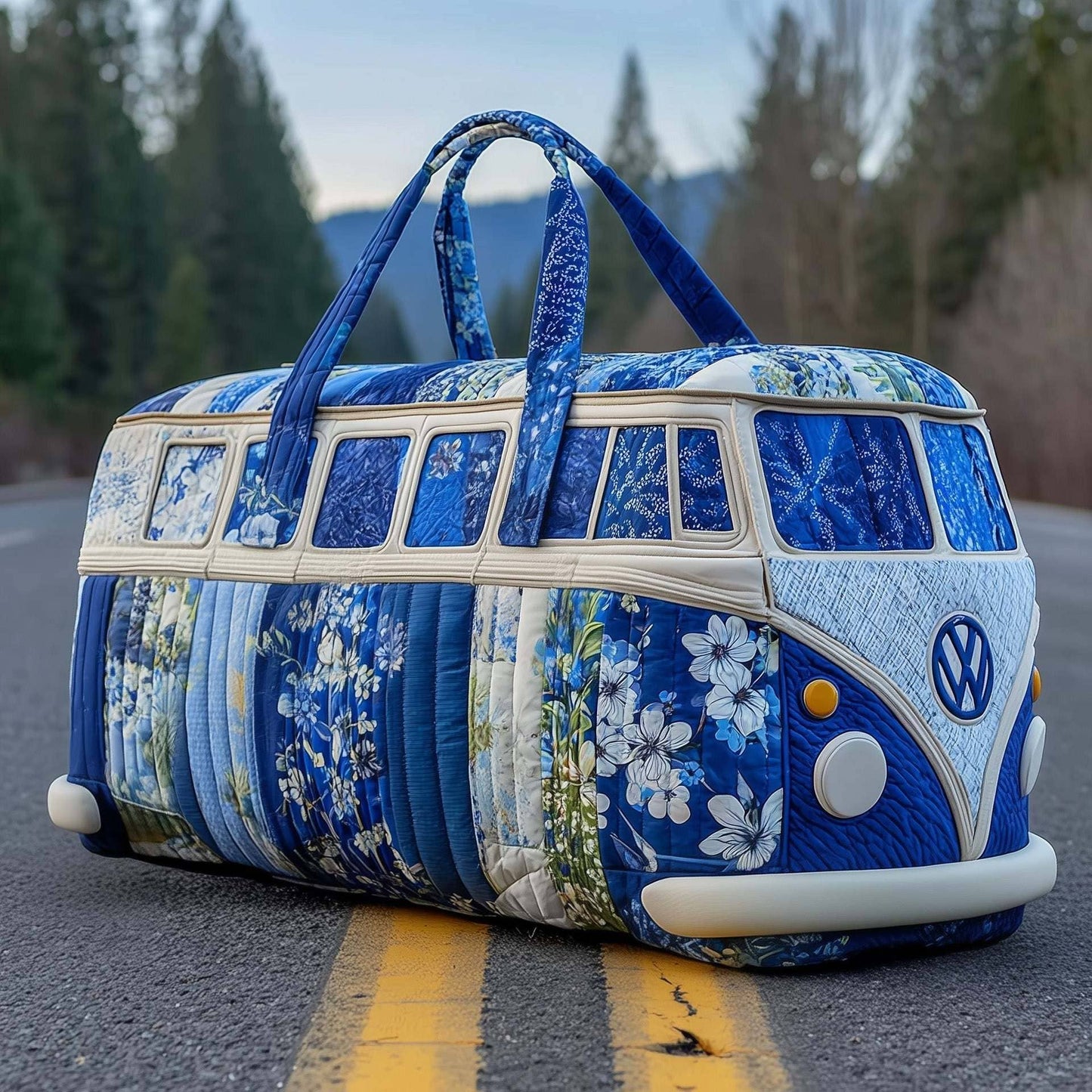 Ekartini - Short Handle Quilted Travel Bag Multipurpose Sports Gym Bag