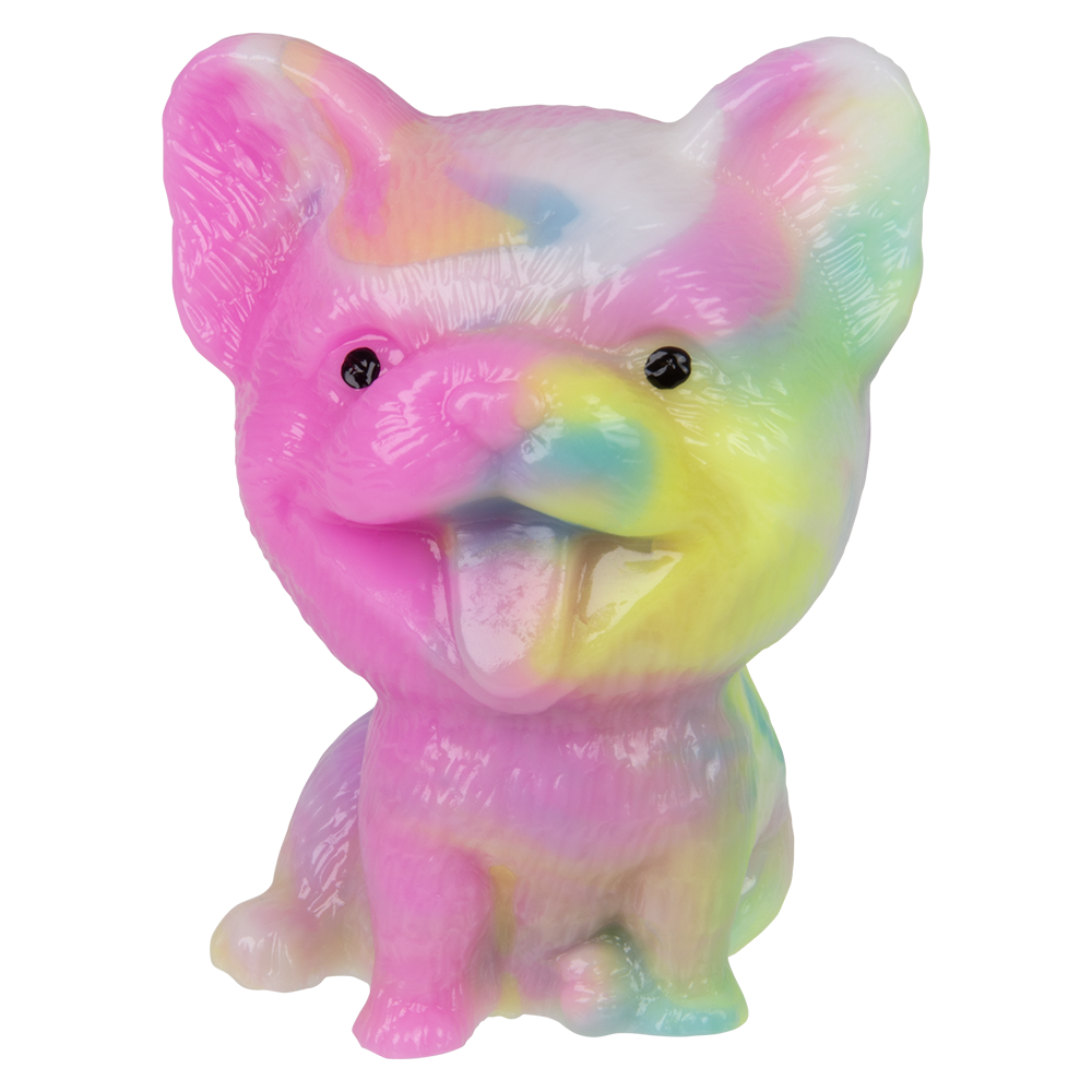 2.75" STICKY RAINBOW CORGI 1PC