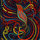 Sunshine Joy - 3D Tapestry Hummingbird Hanger Packaged Tapestries Wholesale