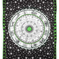 Sunshine Joy - Zest for Life Tapestry Zodiac Astrology 52x80" Green