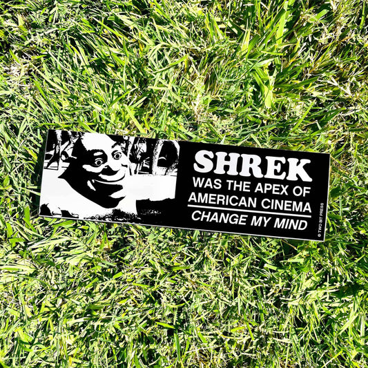American Cinema Change my Mind Bumper Sticker