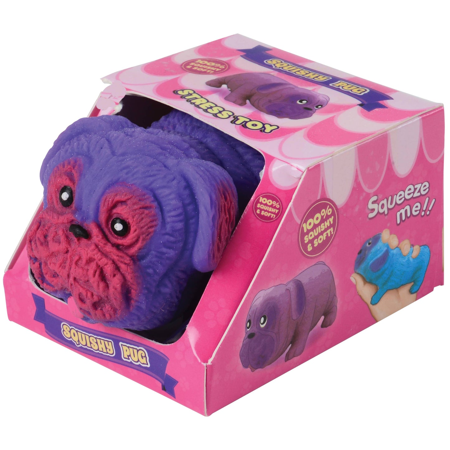 Squishy Stretchy Pug - 1 PC