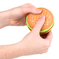 3.25" SQUISH AND STRETCH HAMBURGER 1PC
