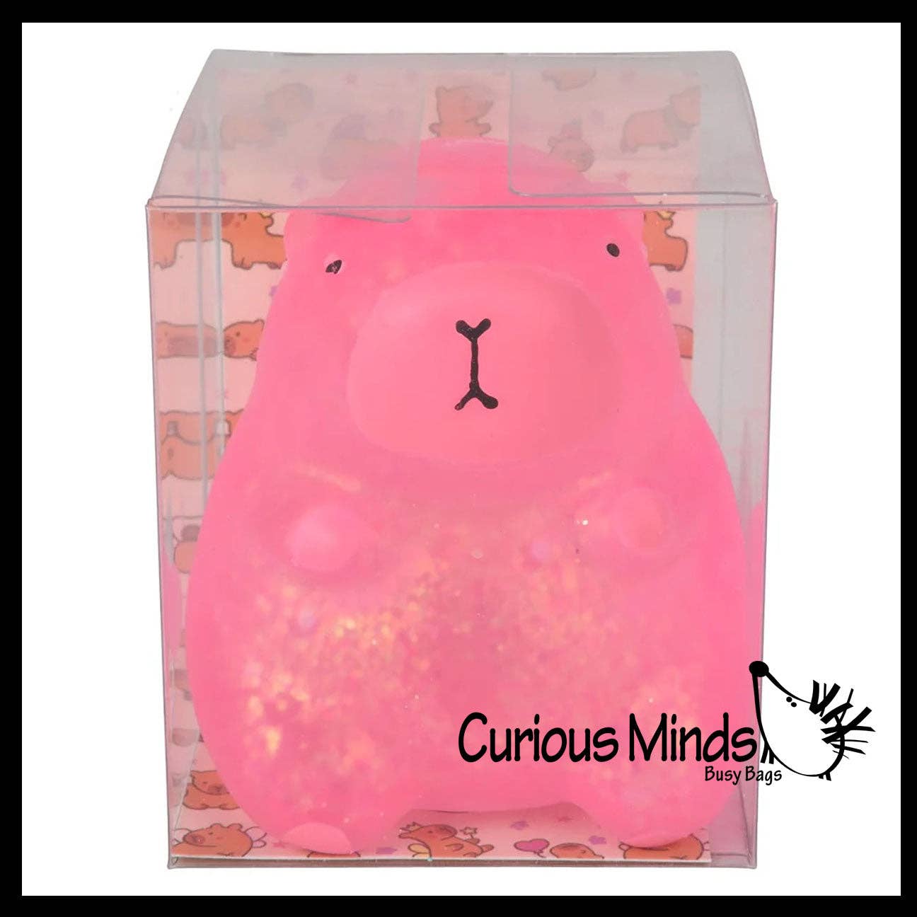 1 Chunky Capybara Sugar Ball - Thick Glue/Gel -Boxed
