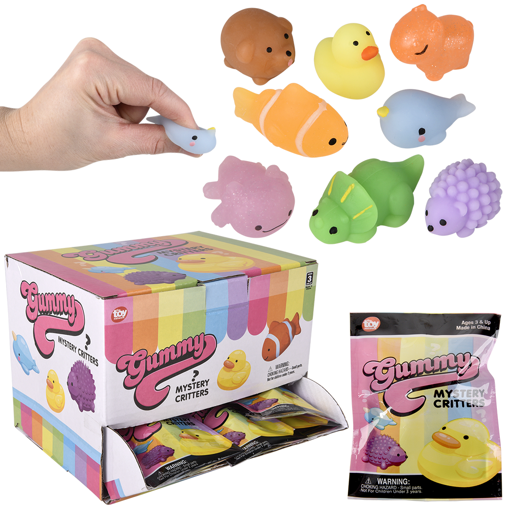 1.5" GUMMY ANIMAL BLIND BAG 1PC